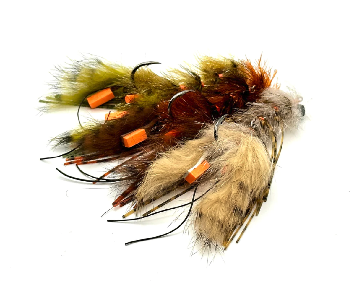 Flymen Chocklett's Changer Craw Fly Fishing Flies For Smallmouth Bass
