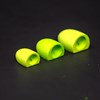 Soft foam Bass Popper Heads by Rainy's for effective bass fishing.