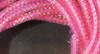 Hareline Pearl Core Braid Pink
