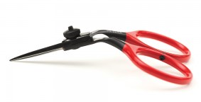 Dr. Slick Black Widow Arrow Razor Scissors 3.7" Side Profile
