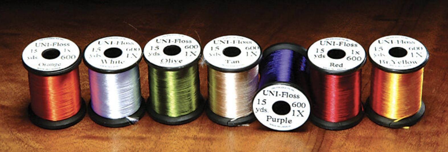 Uni-Floss is known for its durability, flexibility, and vibrant colors, making it a popular choice for creating bodies, ribbing,