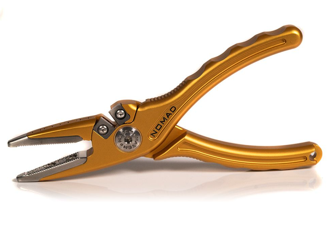 Order Hatch Nomad 2 Pliers Jolly Roger online at The Fly Fishers.