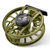 Orvis Hydros Fly Fishing Reel Matte Olive Angle