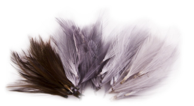 Achieve perfect tailing on dry flies with easy-to-tie spade feathers.