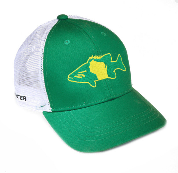 Rep Your Water Hat - Smallmouth Bass Wisconsin Rep Your Water Hat - Smallmouth Bass Wisconsin