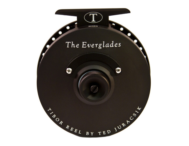 Tibor Fly Fishing Reel Matte Black Limited Edition Saltwater Fly Fish Gear Tibor The Everglades Fly Reel - Matte Black