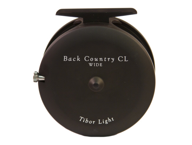 Tibor Light Fly Fishing Reel Matte Black Limited Edition Trout Saltwater Bass Fish Reel Tibor Back Country CL Fly Reel - Matte Black