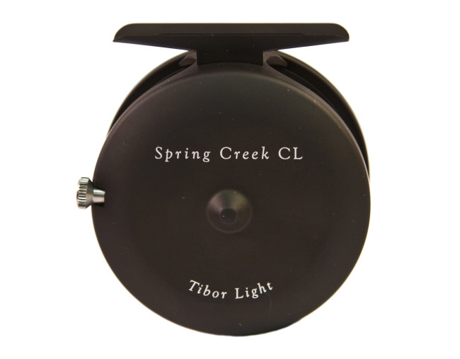 Tibor Matte Black Spring Creek CL Fly Fishing Reel Trout Fish Gear Tibor Spring Creek CL Fly Reel - Matte Black