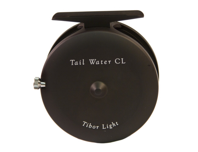 Tibor Fly Fishing Reel Matte Black Limited Edition Saltwater Fly Fish Gear Tibor Tail Water CL Fly Reel - Matte Black