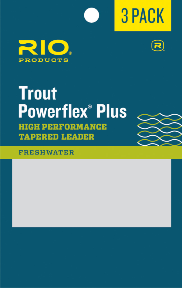 RIO Powerflex Plus Leaders 3 Pack