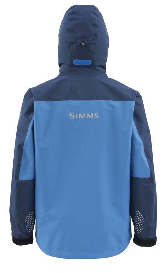 Simms Contender Jacket Navy Back Simms Contender Jacket Navy Back