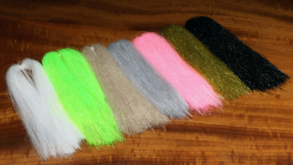 Hareline Finesse Fiber Is A Great Fly Tying Material For Building Wings On Flies Or Making Brushes For Baitfish Streamers