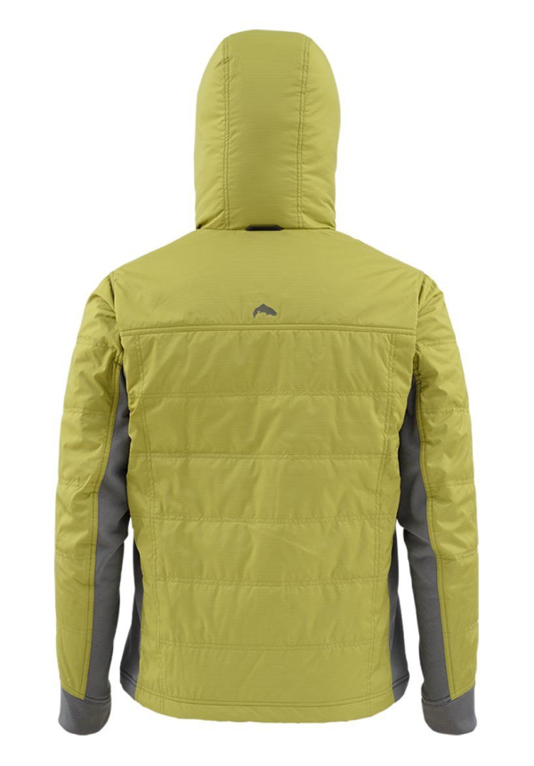 Simms Kinetic Jacket Army Green Back Simms Kinetic Jacket Army Green Back