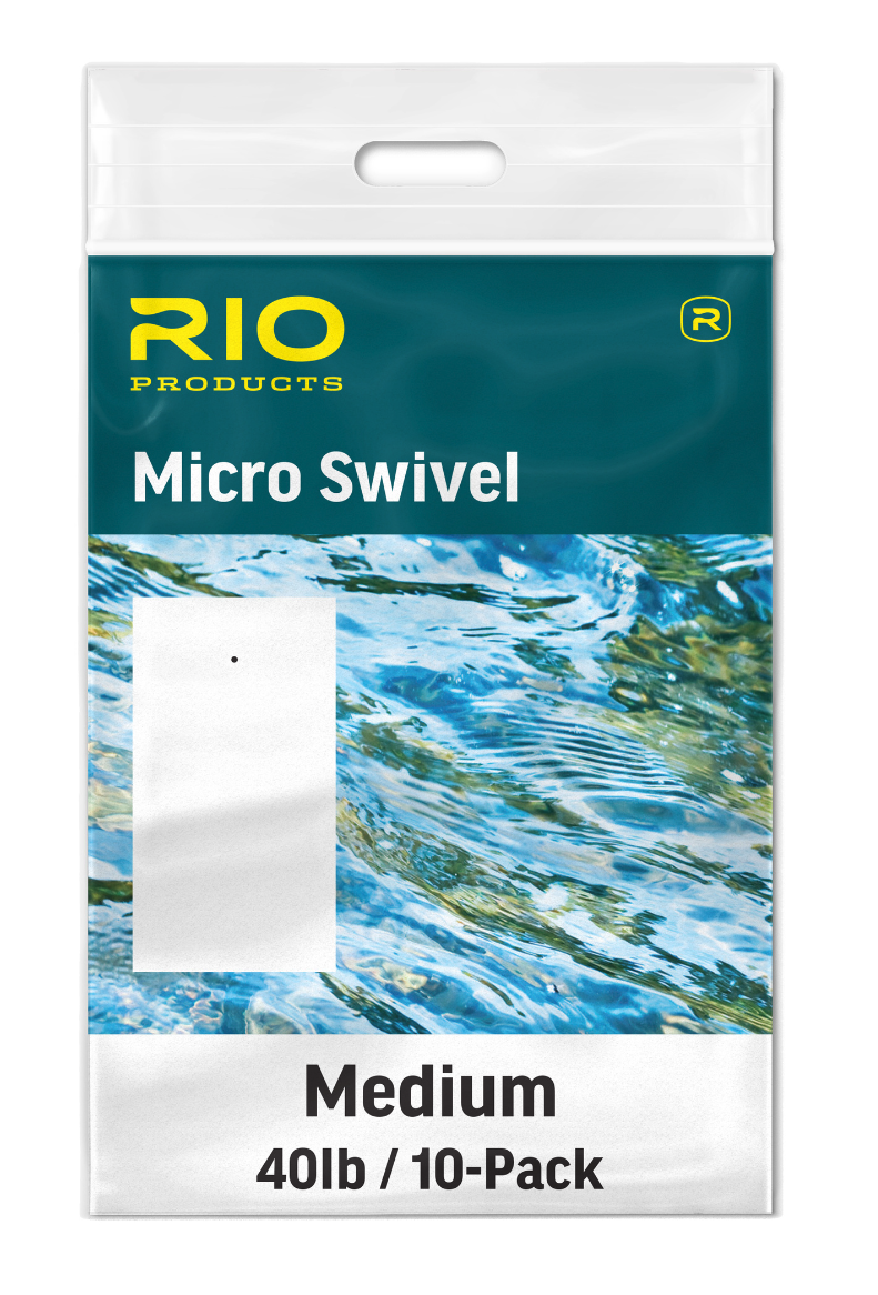 Buy RIO Micro Swivels online for the best twist prevention fly fishing accessories.