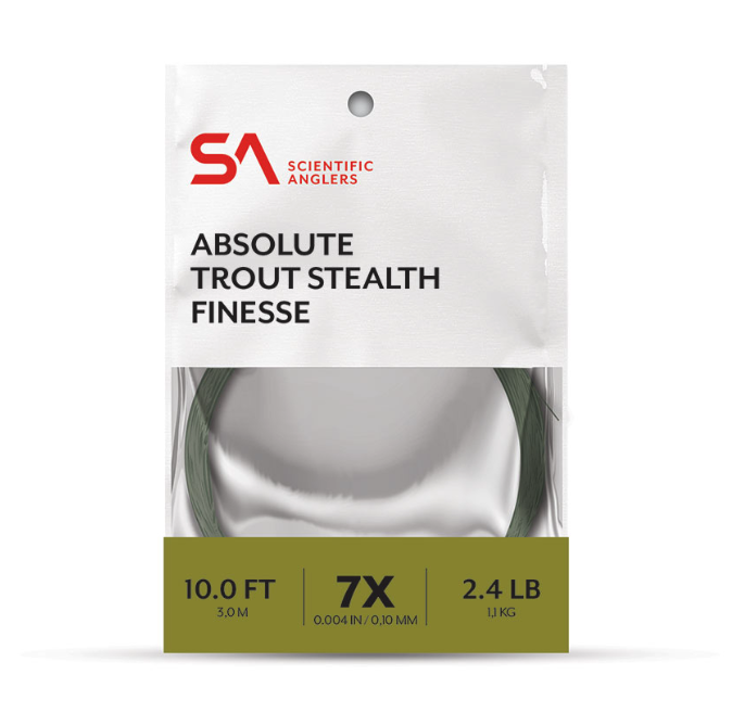 Buy Scientific Anglers Absolute Trout Stealth Finesse Leaders Online