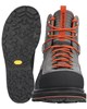 Detail of the rugged design of Simms G3 Guide Boot for fly fishing enthusiasts.