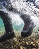 Simms G3 Guide Wading Boots in action, perfect for trout and bass fly fishing