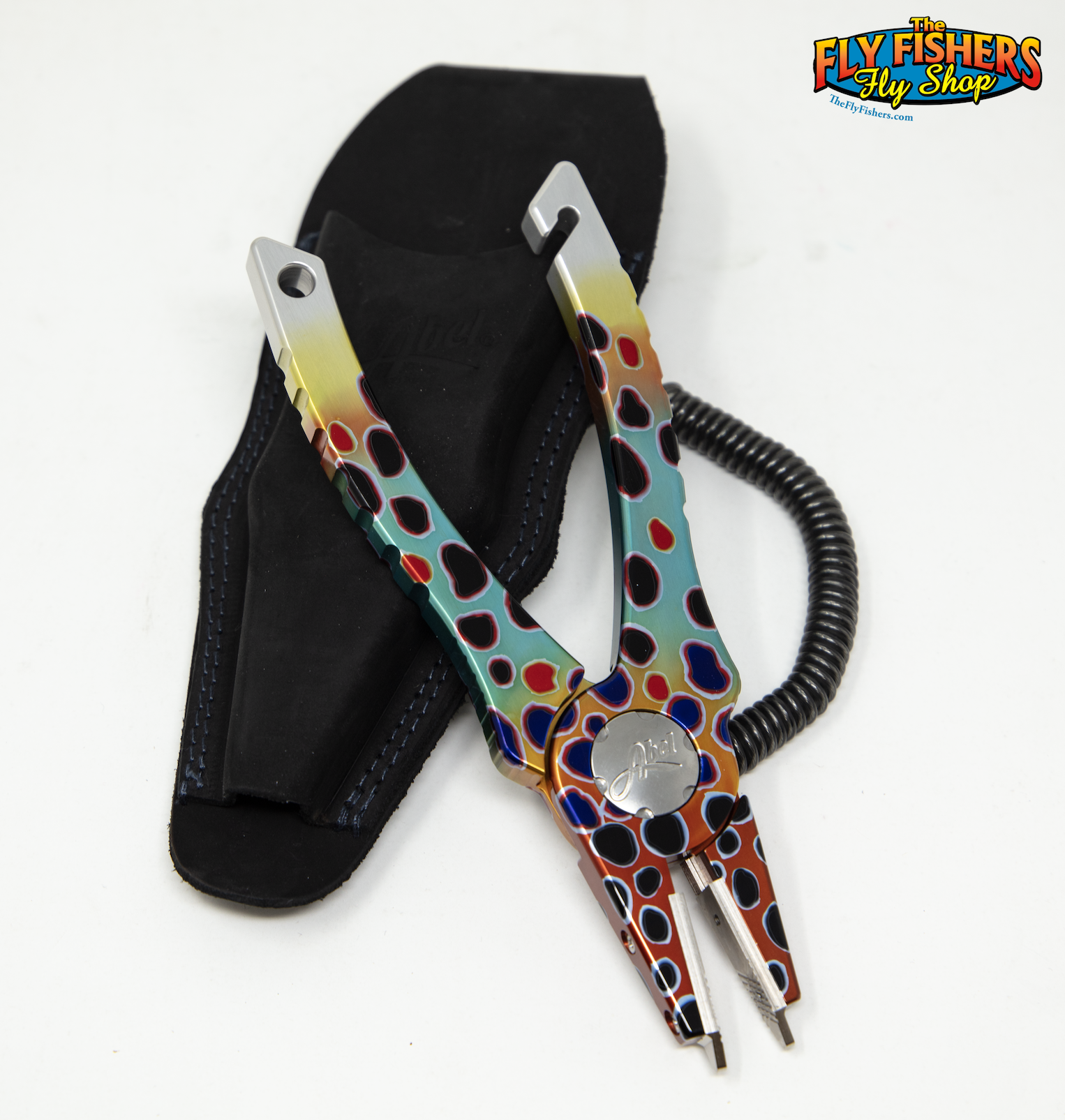 Abel Pliers Native Brown with lanyard and sheath