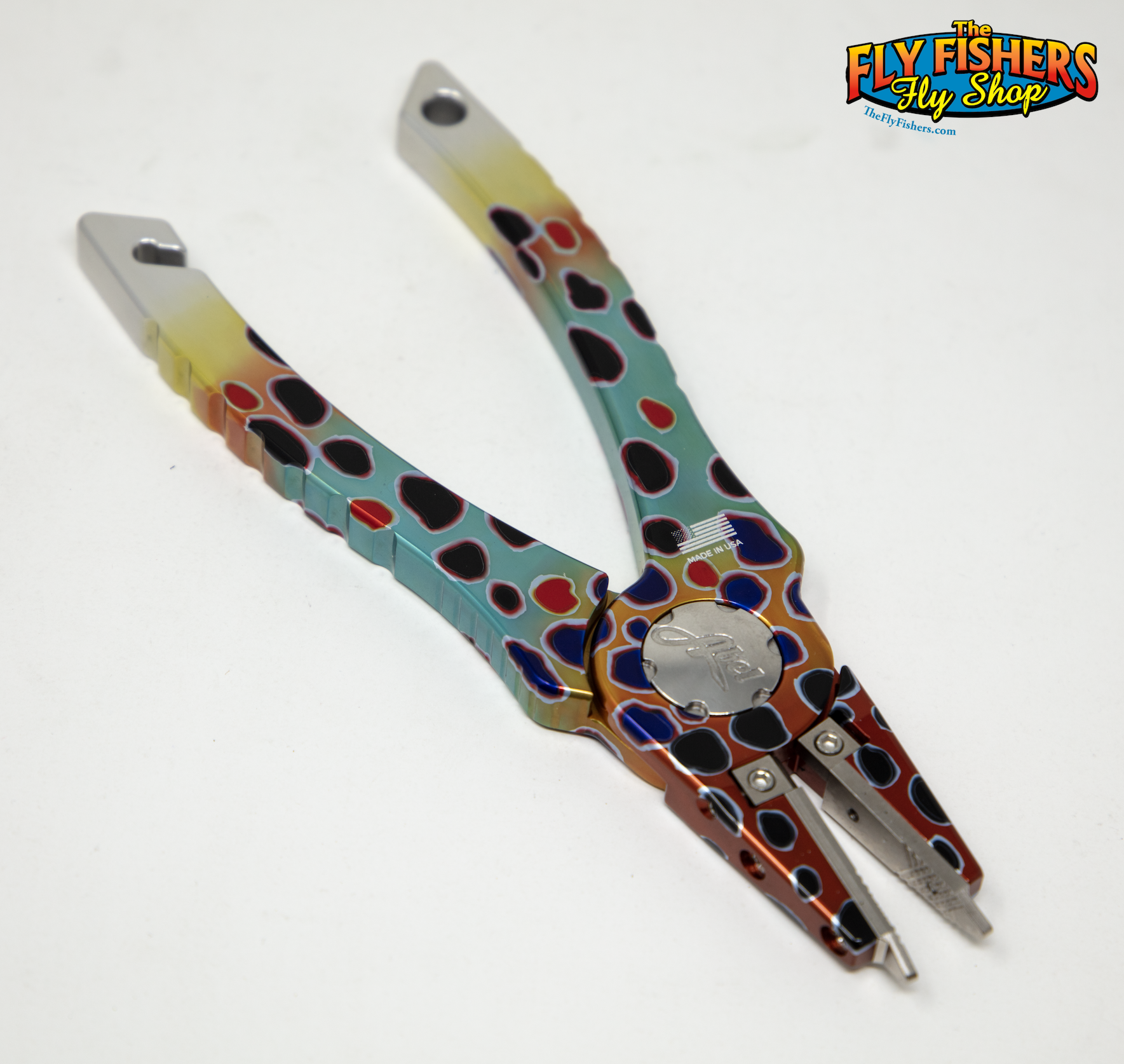 Angled back of Abel Pliers Native Brown