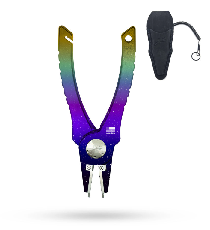 Abel Pliers in Northern Lights finish.