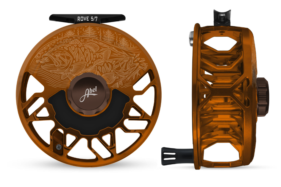 Abel SDS 9/10 Fly Reel Custom Shop Blue III/Platinum Drag Knob, In Stock  Abel Custom Fly Reels Online At The Fly Fishers