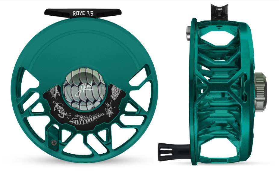 Abel SDS 9/10 Fly Reel Custom Shop Blue III/Platinum Drag Knob, In Stock  Abel Custom Fly Reels Online At The Fly Fishers