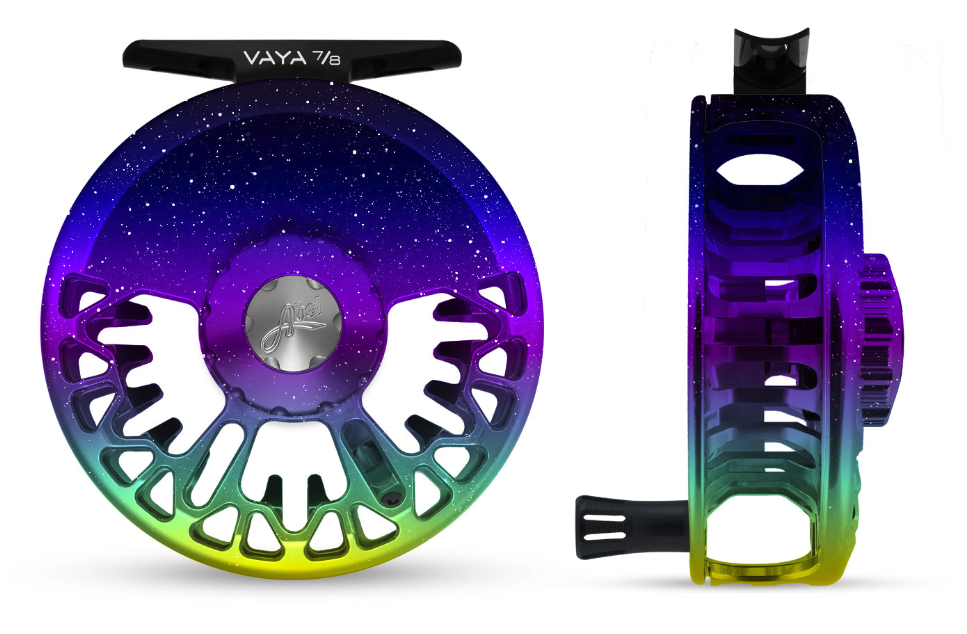 Order in stock Abel Vaya northern lights fly fishing reels online.