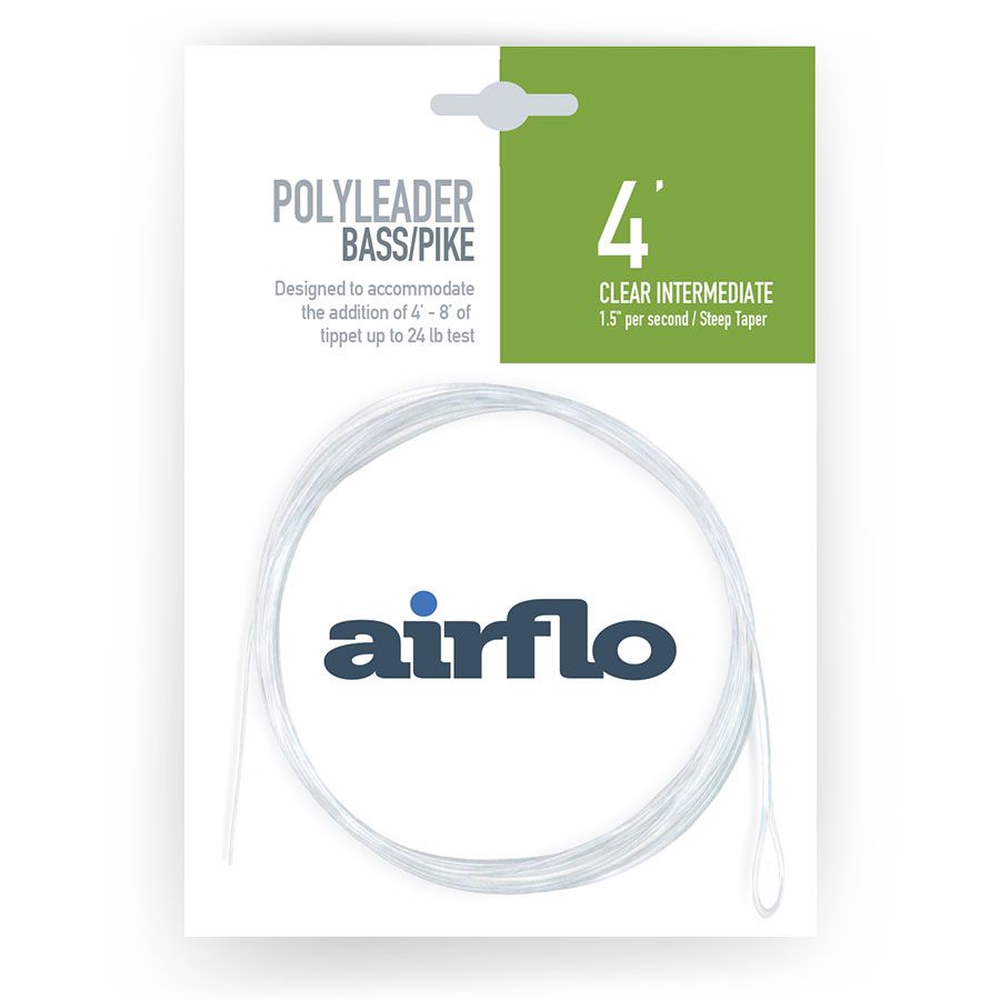 Pack of Intermediate Airflo Bass/Pike Polyleader