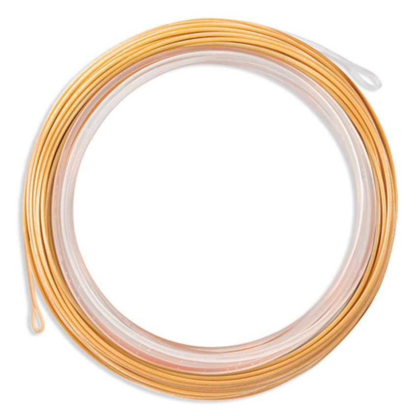 Textured fly line for delicate, accurate casting in calm flats conditions