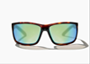 Bajio Bales Beach Brown Tortoise Green Mirror Fishing Sunglasses