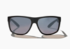 Bajio Boneville Matte Black Silver Mirror Fishing Sunglasses