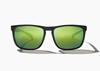 Bajio Calda Matte Black Green Mirror Fishing Sunglasses