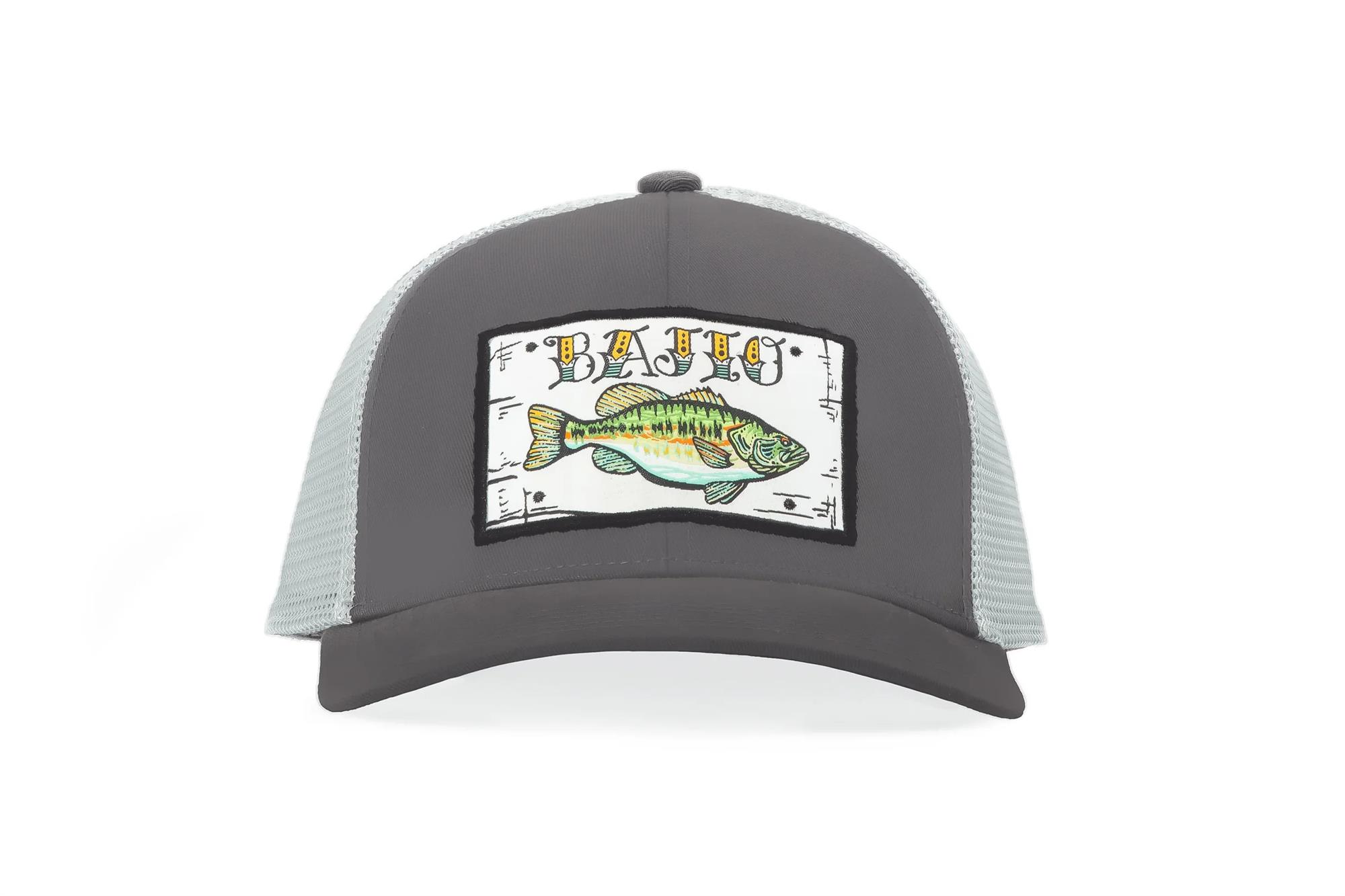 Bajio Bass fishing trucker hat for anglers – breathable mesh and classic fit
