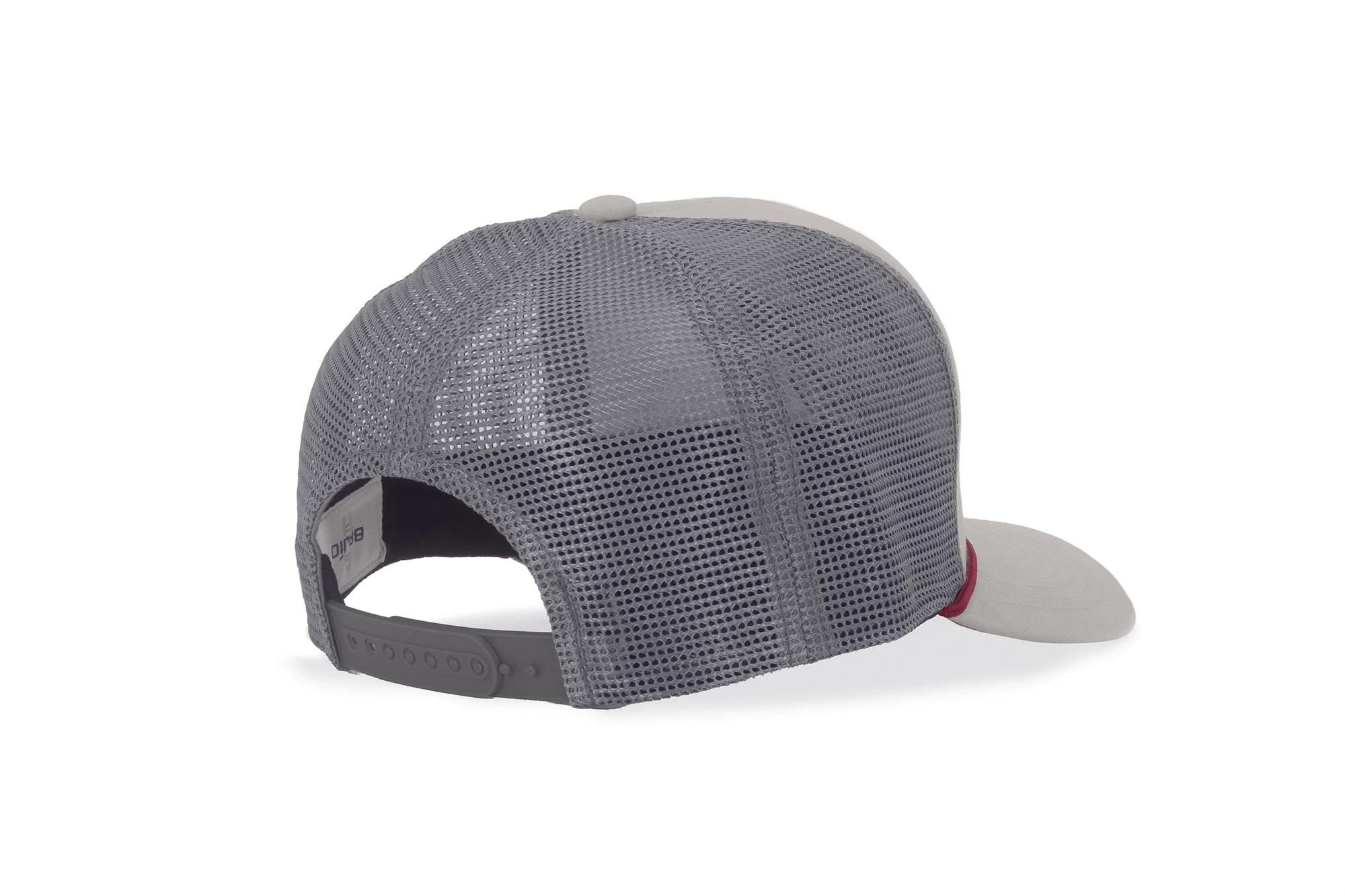 Bajio Bluegill Trucker Hat for anglers – breathable mesh back and curved brim