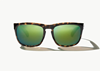 Bajio Swash Brown Tortoise Green Mirror Fishing Sunglasses