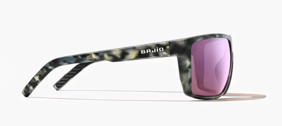 We use Bajio Toads Sunglasses for their UV protection and extreme clarity when looking for fish.