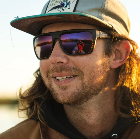 Man wearing  Bajio Zapata Polarized Sunglasses