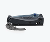 Folded Benchmade Mini Adira Serrated Folding Knife