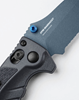 Detail of lock on Benchmade Mini Adira Serrated Folding Knife