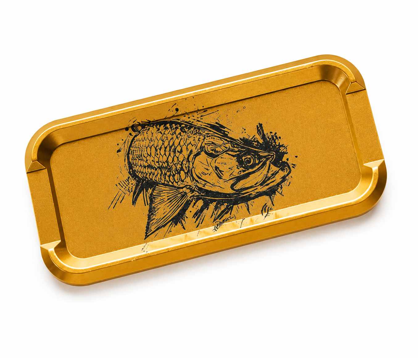 Cling Mag Grab Doublestack: Danforth Artwork Limited Edition Tarpon version on white background