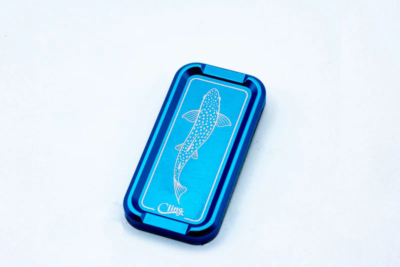 Blue Bird's Eye View variation of the Cling Mag Grab DoubleStack