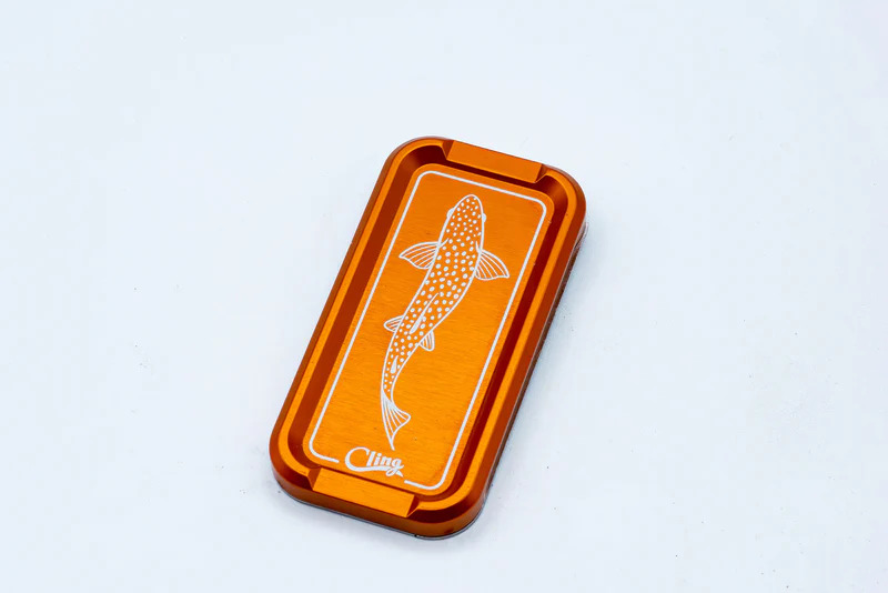 Orange Bird's Eye View variation of the Cling Mag Grab DoubleStack