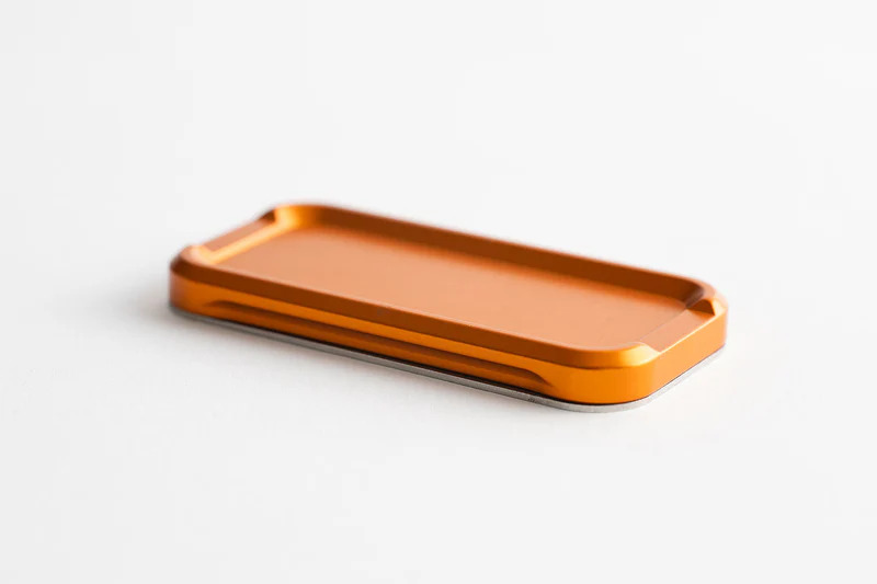 Side view of the blank variation of the Cling Mag Grab DoubleStack showing thinness