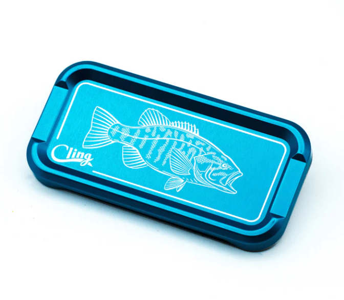 Cling Mag Grab DoubleStack Smallmouth design in blue color