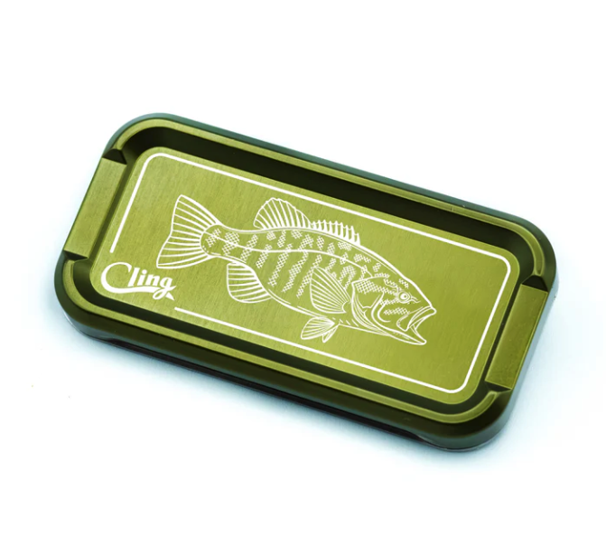Cling Mag Grab DoubleStack Smallmouth design in deep green color