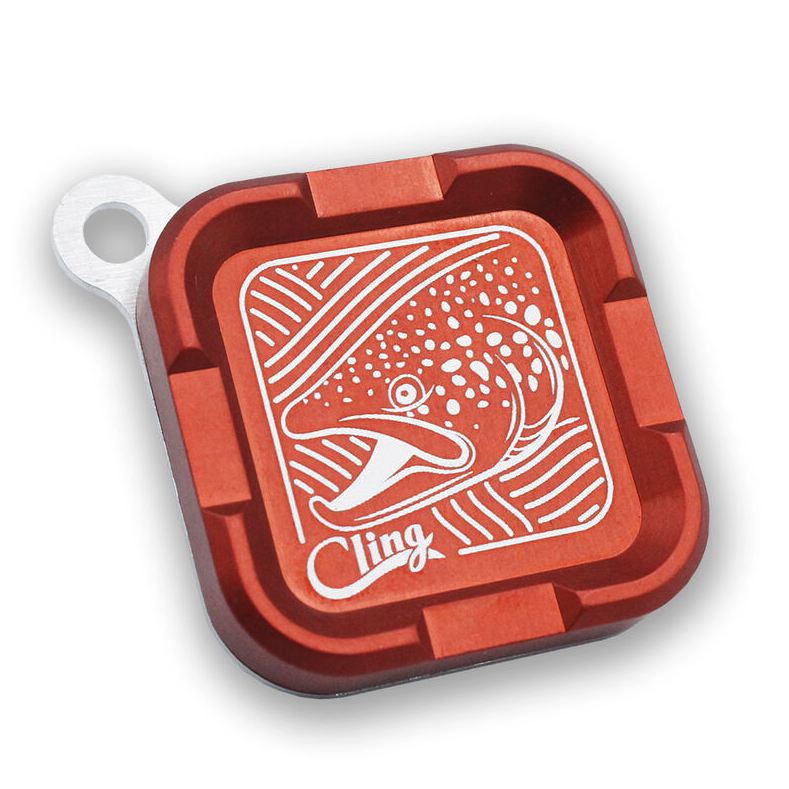 Cling Mag Grab Mini is available in multiple colors and fly fishing artwork.