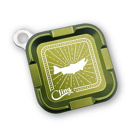 Deep Green edition of the Center of Attention style  Cling Mag Grab Mini