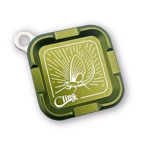 Deep Green edition of the Rising Dun style  Cling Mag Grab Mini