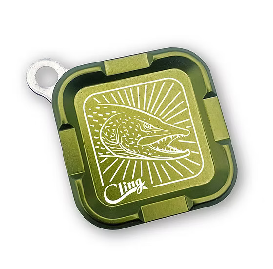 Deep Green edition of the Toothy Trouble style  Cling Mag Grab Mini