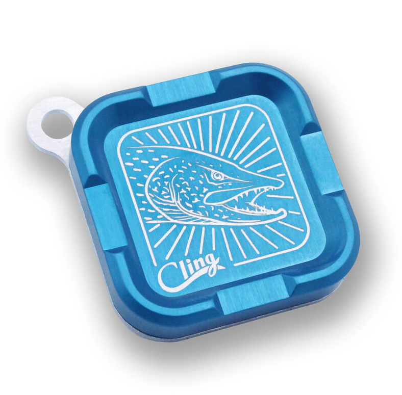 Cling Mag Grab Mini is a magnetic fishing fly holder.